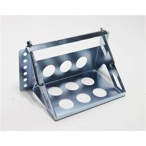 speedway steel bolt in battery box tray|remote mounted battery tray.